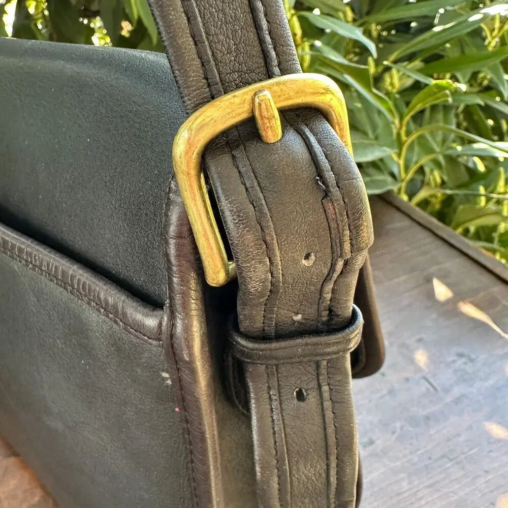 Vintage Coach Spectator Bag 9796 Black NYC - Picture 4 of 9